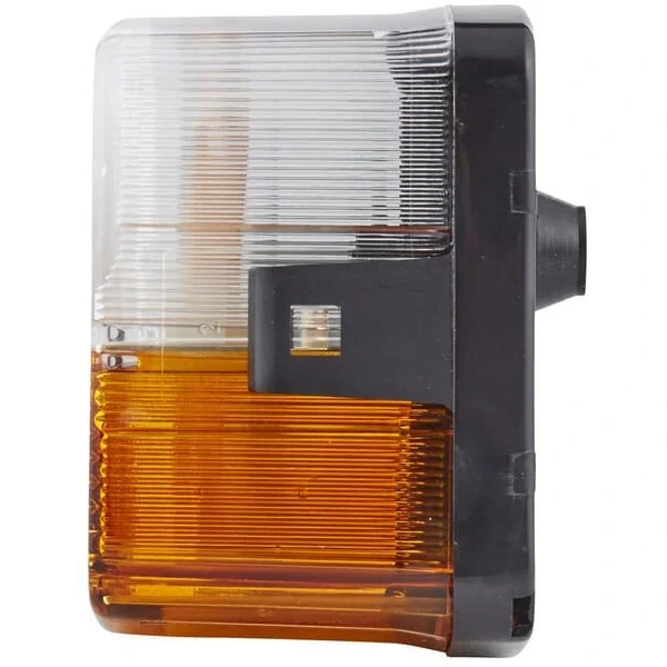 HELLA - 2BE003182101 - Blink- und Standlicht Rechts 21W Quadrat 12V Amber/Transparent Schraubmontage