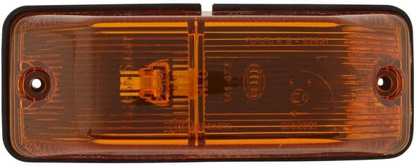 Hella - 2BM006692021 - Indicator Light RH 21W Rectangular 12/24V Amber Bolt On 140x