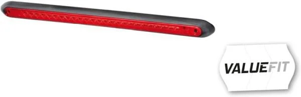 Hella - 2DA357015101 - Brake Light LED Rectangular 24V Red Bolt On Hella Valuefit