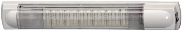 Hella - 2JA007373161 - Interior Light LED 7W Rectangular 12/24V White Bolt On 355x35x59mm 24 LEDs