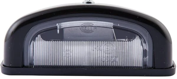 HELLA - 2KA001386231 - Kennzeichenleuchte 5W Rechteckig 12V Transparent Schraubmontage