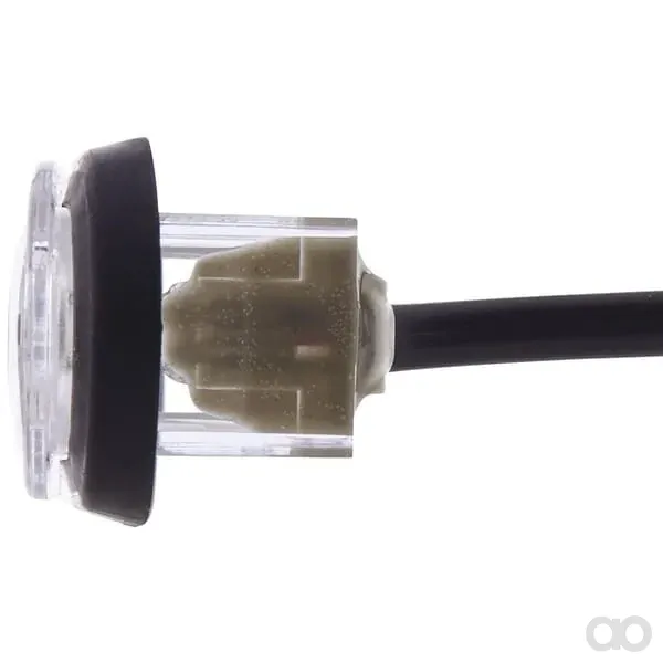 HELLA - 2KA959640102 - Kennzeichenleuchte LED 0.50W Rechteckig 12/24/10/33V Transparent Schraubmontage