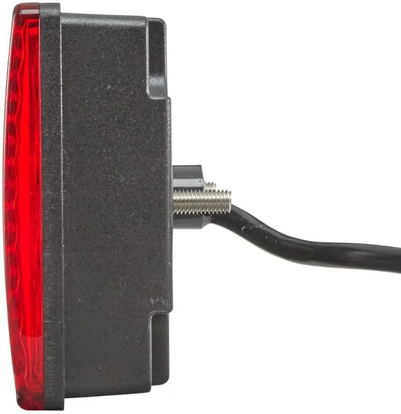 Hella - 2NE357029141 - Fog Light LED Square 24V Red Bolt On 80x33.7x80mm Hella Valuefit