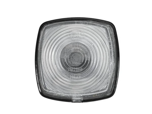 Hella - 2PF003057041 - Marker Light 5W Square 12V Transparent Bolt On 62x40x62mm
