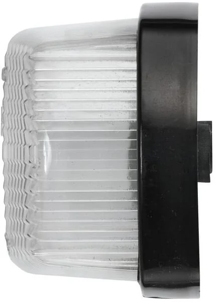 Hella - 2PF004081001 - Marker Light 5W Square 12V Transparent/White Bolt On 62x42x62mm