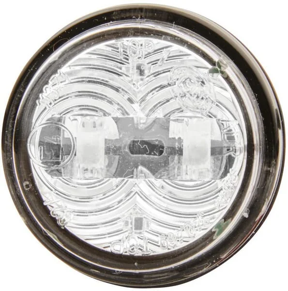 Hella - 2PF340825041 - Marker Light LED Round 12V Transparent Bolt On Diameter 30mm