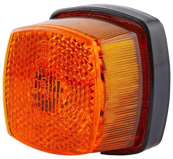 Hella - 2PS003057051 - Hella Side Marker Light, Yellow
