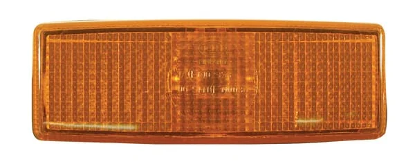 Hella - 2PS006717031 - Marker Light 5W Rectangular 12/24V Amber Bolt On 110x25x40mm
