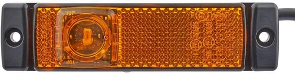 HELLA - 2PS008645611 - Markierungsleuchte LED 1.20W Rechteckig 24V Gelb Schraubmontage