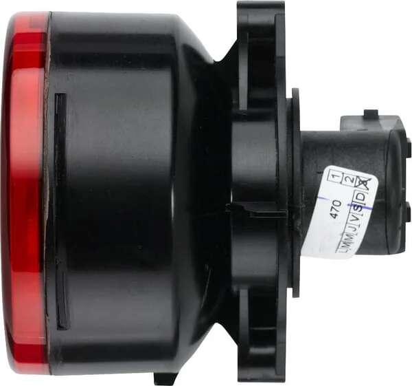 Hella - 2SB009001387 - Brake Light Round 12V Red Bolt On Diameter 66mm