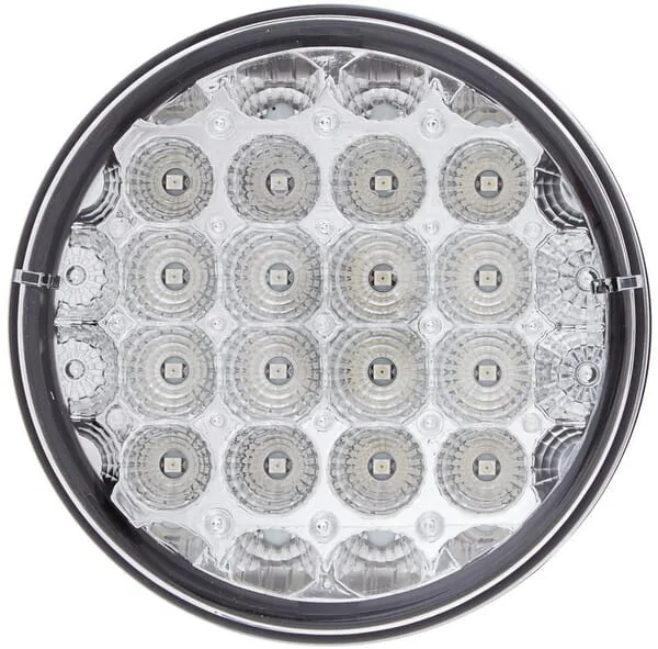 HELLA - 2SD344200001 - Rueckleuchte LED 4.50W Rund 12/24V Gelb/Transparent Schraubmontage