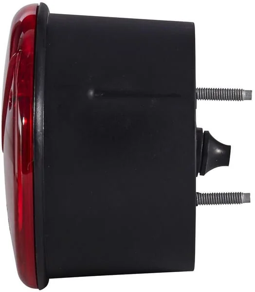 Hella - 2TA964169061 - Brake Light Round, 12/24V, Red, Bolt On, Diameter 122.5mm, Hella