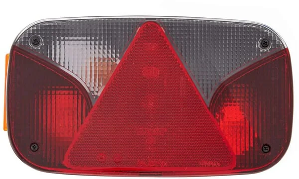 Hella - 2VA998232291 - Rear Light Lh Rectangular, 12V, Red/Amber, Bolt On, 247x60x138mm, Hella