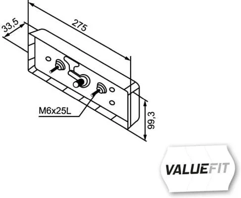 Hella - 2VP357019001 - Rueckleuchte LED Rechteckig