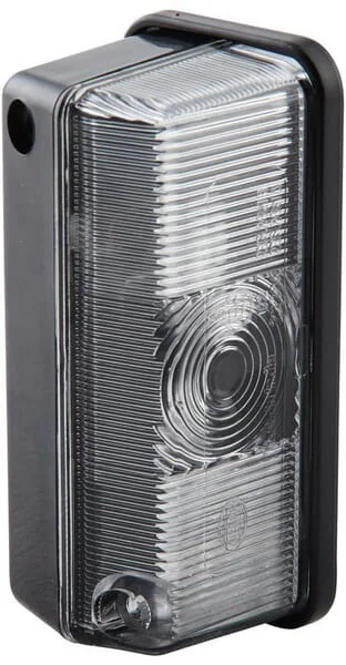 Hella - 2XS005020077 - Marker Light 4W, Rectangular, 12/24V, White, Bolt On, Hella