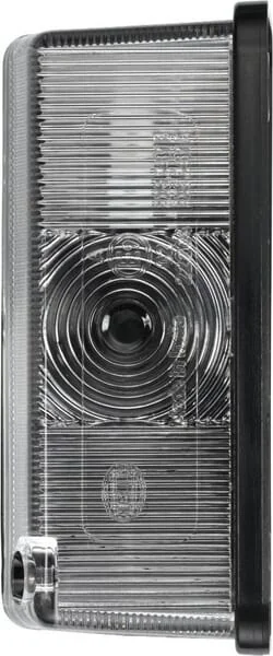 Hella - 2XS005020077 - Marker Light 4W, Rectangular, 12/24V, White, Bolt On, Hella