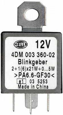 Hella - 4DM003360021 - Flasher Relay