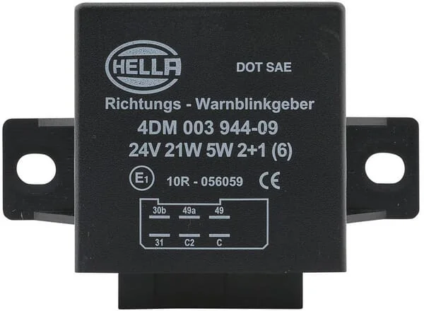 Hella - 4DM003944091 - Hella Flasher Relay