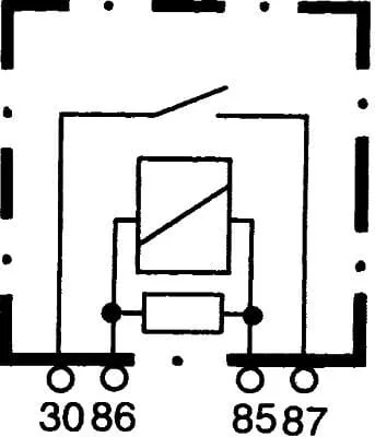 Hella - 4RA007957011 - Relay 24V 20A
