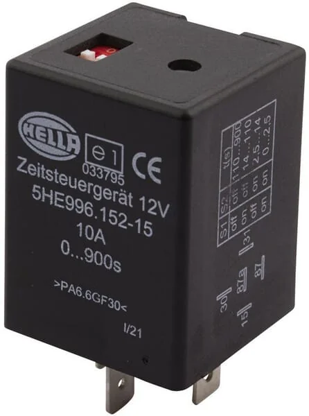 Hella - 5HE996152151 - Time Relay 12V Hella