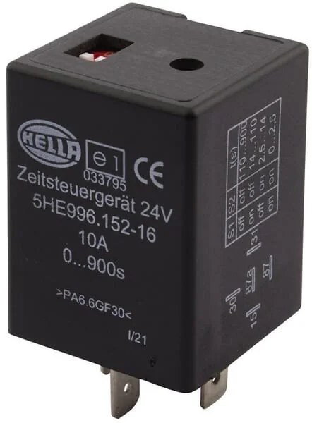 Hella - 5HE996152161 - Time Relay 24V Hella