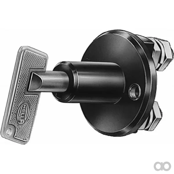 Hella - 6EK002843002 - Interruttore principale, Batteria, S33, 2 poli, 50A, Contatto normalmente aperto