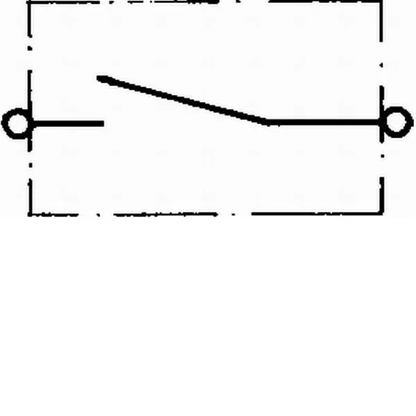 Hella - 6EK002843002 - Interruttore principale, Batteria, S33, 2 poli, 50A, Contatto normalmente aperto