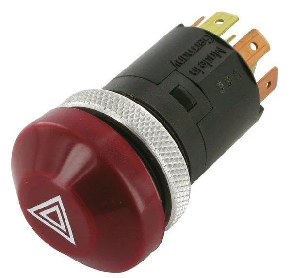Hella - 6HF003916011 - Hazard Warning Switch 12V Hella