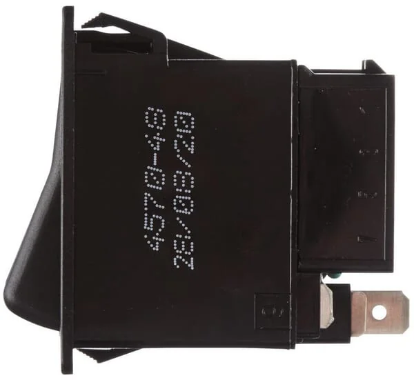 Hella - 6HH004570481 - Hazard Light Switch, 24V, I-0, 9-Pin, With Comfort Function