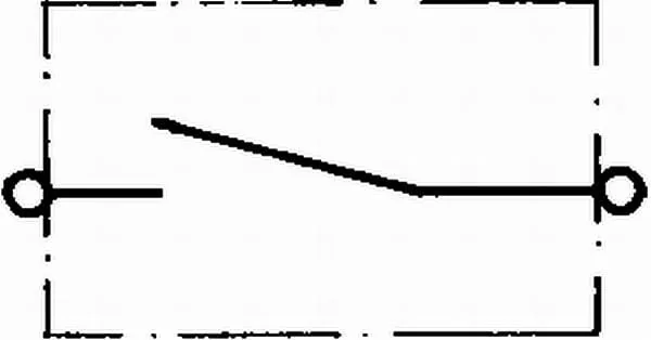 Hella - 6JF001571041 - Ignition/Start Switch S30 Push Activation 2-pin NO