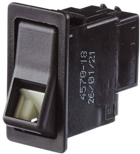 Hella - 6RH004570187 - Rocker Switch, II+I-0, 8-Pin, With Comfort Function