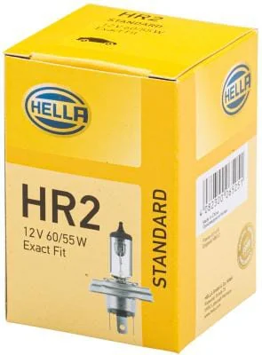 Hella - 8GJ004173121 - Light Bulb Halogen R2 12V 60W P45T-41 Hella