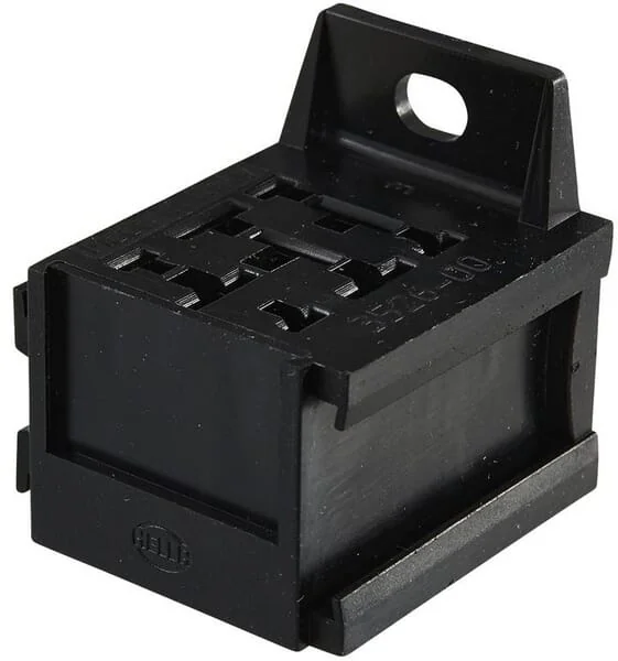 Hella - 8JA003526001 - Relay Socket - 9-Pin Connector - Blade Terminal Sleeve