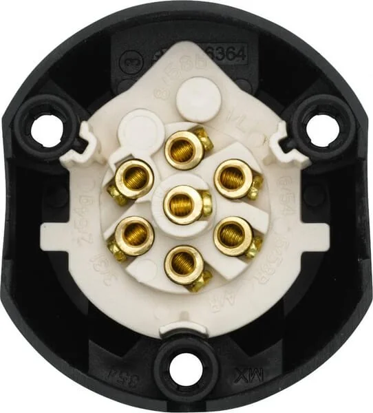 Hella - 8JB001943041 - Socket - 12V - 7-Pin Connector