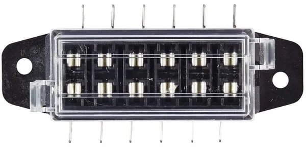 Hella - 8JD005993102 - Fuse Box 6 Fuses