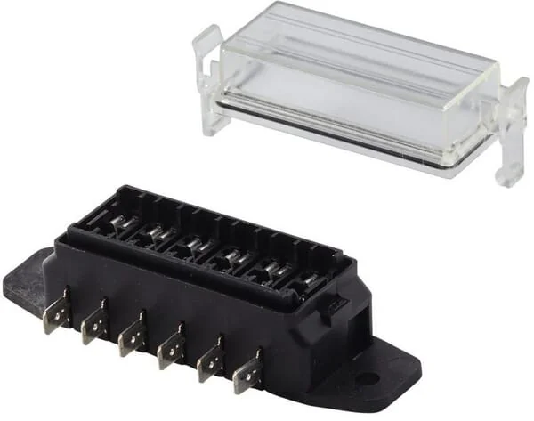 Hella - 8JD005993102 - Fuse Box 6 Fuses