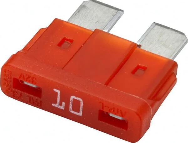 Hella - 8JS711683092 - Fuse Standard Blade 12V 10A Length 18.8mm Red Pack 10x Hella