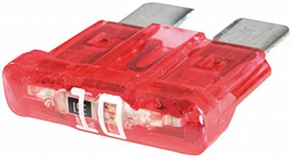 Hella - 8JS711683092 - Fuse Standard Blade 12V 10A Length 18.8mm Red Pack 10x Hella