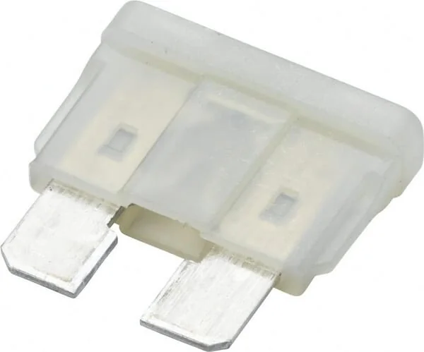 Hella - 8JS711683122 - Fuse Standard Blade 12V 25A Length 18.8mm White Pack 10x Hella