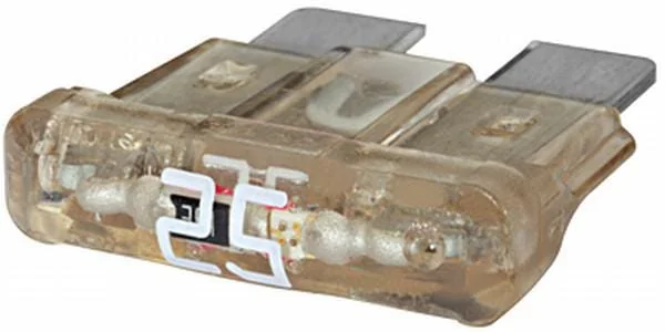Hella - 8JS711683122 - Fuse Standard Blade 12V 25A Length 18.8mm White Pack 10x Hella