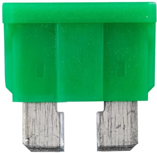 Hella - 8JS711683132 - Fuse Standard Blade 12V 30A Length 18.8mm Green Pack 10x Hella