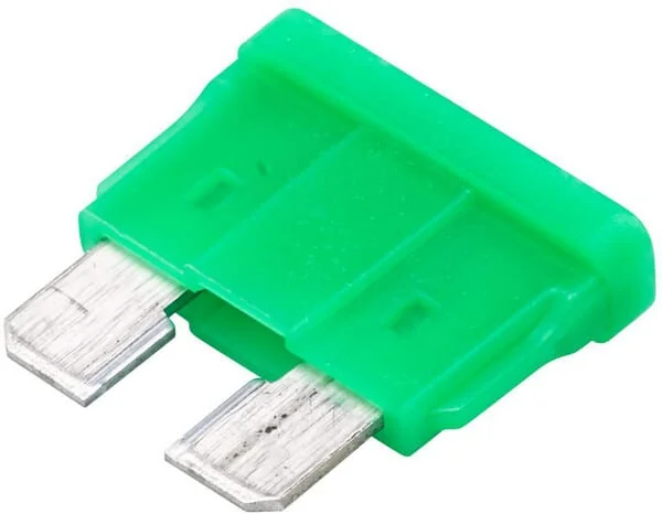 Hella - 8JS711683132 - Fuse Standard Blade 12V 30A Length 18.8mm Green Pack 10x Hella