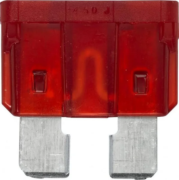 Hella - 8JS711686002 - Fuse Standard Blade 32V 10A Length 18.6mm Red Pack 50x Hella