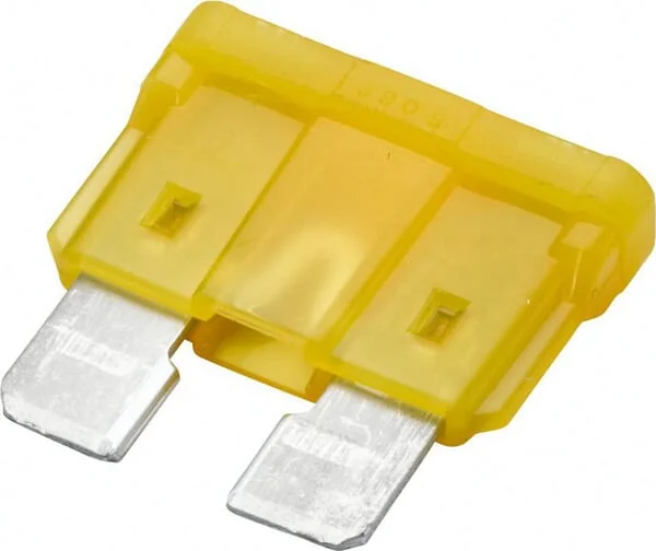 Hella - 8JS711688002 - Fuse Standard Blade 32V 20A Length 18.6mm Yellow Pack 50x Hella
