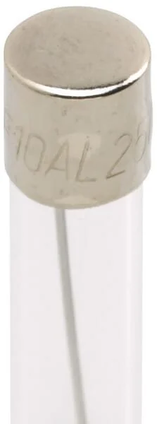 Hella - 8JS713805003 - Fuse Glass 10A Length 32mm Transparent Pack 50x Hella