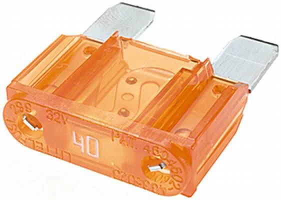Hella - 8JS728595151 - Fuse Maxi Blade 40A Length 34.1mm Orange Pack 10x Hella