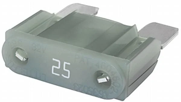 Hella - 8JS728595212 - Fuse Maxi Blade 25A Length 34.1mm Grey Pack 10x Hella