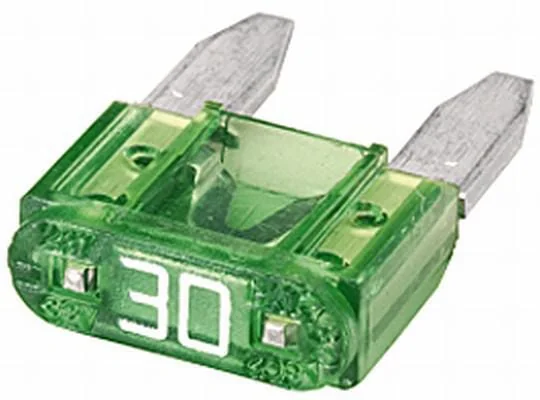 Hella - 8JS728596171 - Fuse Mini Blade 30A Length 10.9mm Green Pack 50x Hella