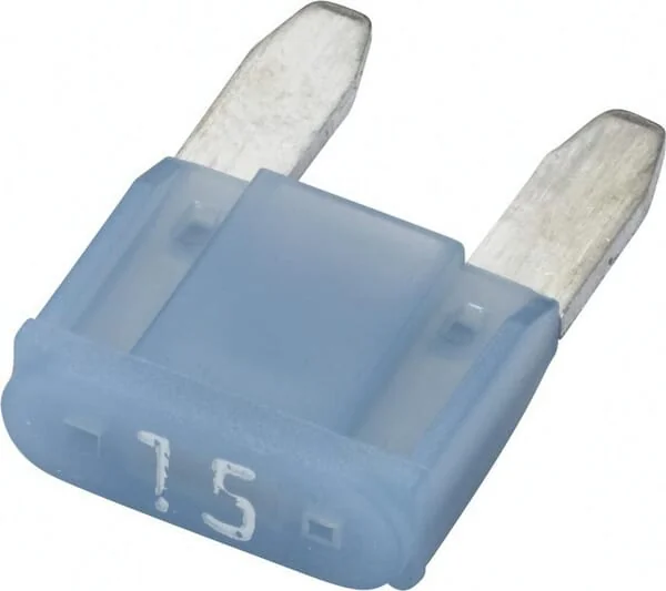 Hella - 8JS728596222 - Fuse Mini Blade 32V 15A Length 16.3mm Blue Pack 10x Hella