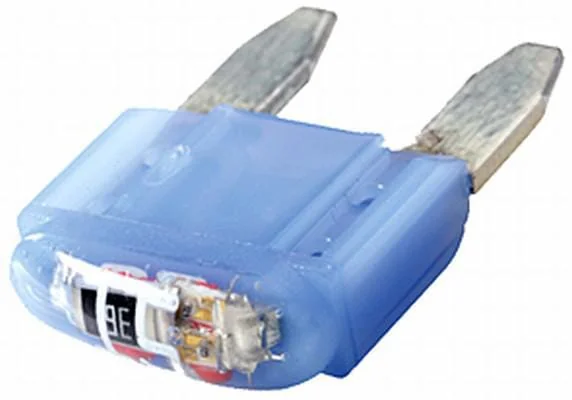 Hella - 8JS728596222 - Fuse Mini Blade 32V 15A Length 16.3mm Blue Pack 10x Hella